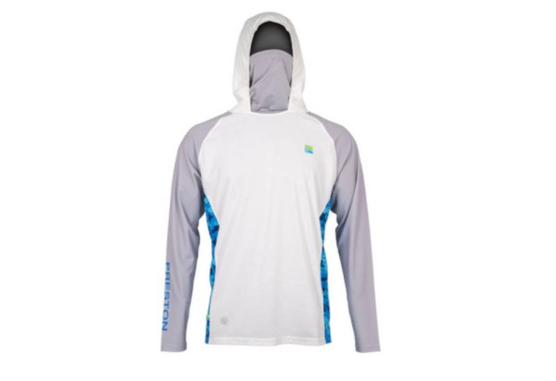 Preston Innovations Longsleeve Performance Hooded Sun Shirt UPF-40 M von Preston Innovations