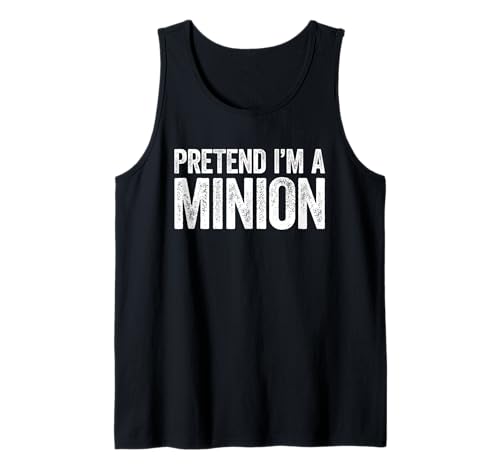 Pretend I'm A Minion Shirt Kostüm für Erwachsene, Kinder, Herren und Damen Tank Top Pretend I'm A Minion Shirt Kostüm für Erwachsene, Kinder, Herren und Damen Tank Top von Pretend Im A Minion Shirts