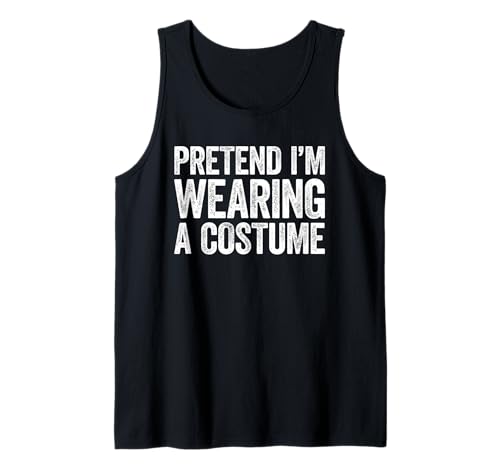 Tu so, als ob ich EIN Kostümshirt trage, für Erwachsene, Kinder, Herren, Damen Tank Top Tu so, als ob ich EIN Kostümshirt trage, für Erwachsene, Kinder, Herren, Damen Tank Top von Pretend Im Wearing A Costume Shirts