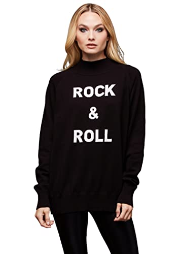 Damen Rock n Roll Pulli Strickpullover aus Baumwolle L Langarm von Pretty Attitude