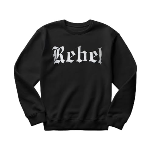 Pretty Attitude Damen Rebel Pullover Gothic Oberteil Rock n Roll Sweatshirt M von Pretty Attitude