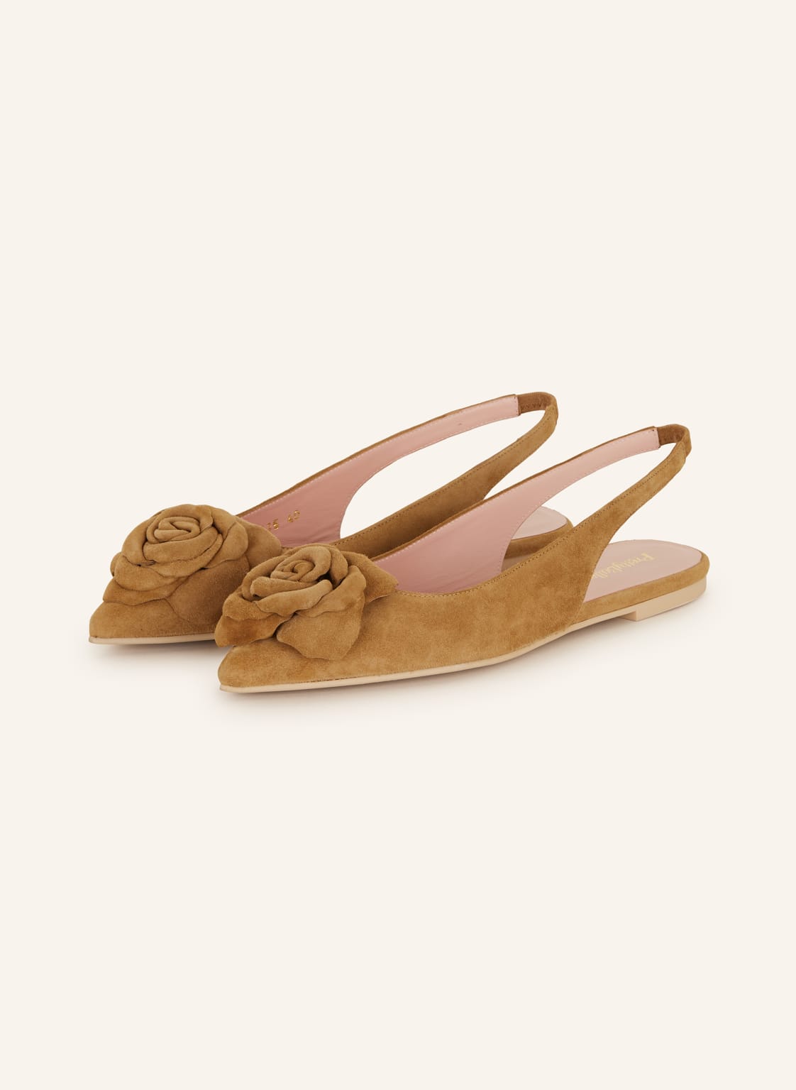 Pretty Ballerinas Slingballerinas Angelis braun von Pretty Ballerinas