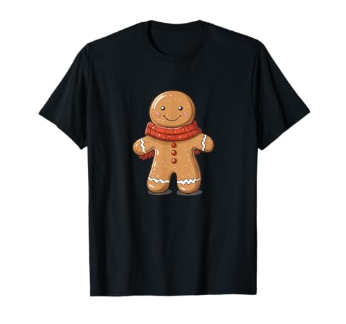 Dieser Lebkuchenmann bleibt warm für Erwachsene und Kinder T-Shirt Dieser Lebkuchenmann bleibt warm für Erwachsene und Kinder T-Shirt von Pretty Biscuit with Shawl