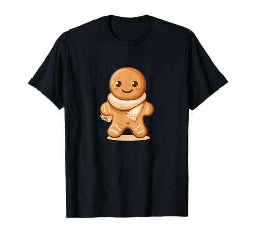 Lustiges Keksmann Kostüm für Jungen und Mädchen T-Shirt Lustiges Keksmann Kostüm für Jungen und Mädchen T-Shirt von Pretty Biscuit with Shawl