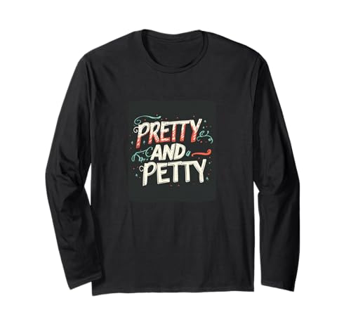 Pretty and Petty Speech Kostüm für Erwachsene und Kinder Langarmshirt von Pretty Outfit