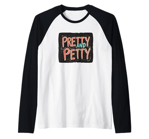 Pretty and Petty Speech Outfit für Jungen und Mädchen Raglan von Pretty Outfit