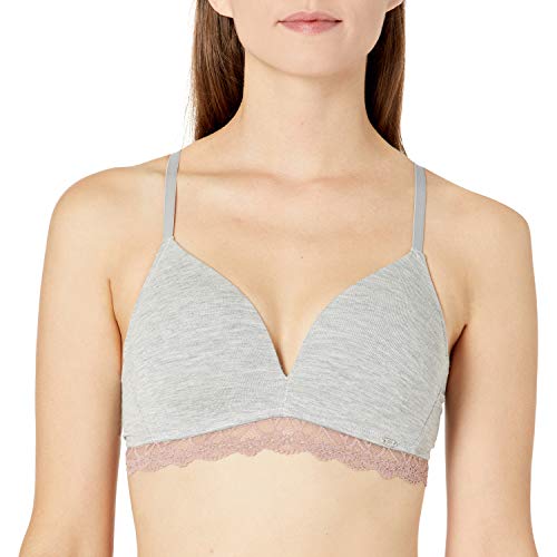 Pretty Polly Damen Casual ComfortMoulded Bra T-Shirt BH, Grau meliert/Sugar Plum, 70D von Pretty Polly