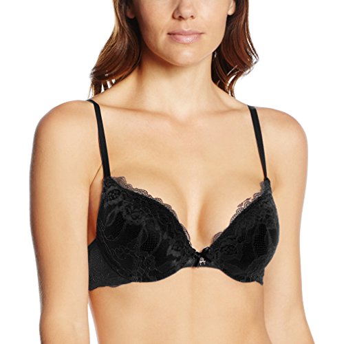 Pretty Polly Damen Lola BH, Schwarz (Blk Black), 70D (Herstellergröße: 32D) von Pretty Polly