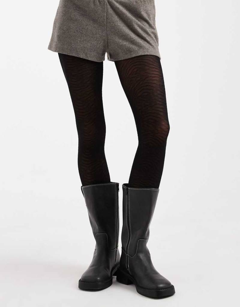 Pretty Polly - Strumpfhose in Schwarz mit Zebramuster Pretty Polly - Strumpfhose in Schwarz mit Zebramuster von Pretty Polly