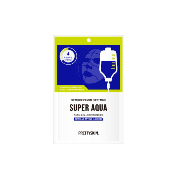 Pretty Skin - Premium Essential Sheet Mask Super Aqua - 1stück von Pretty Skin