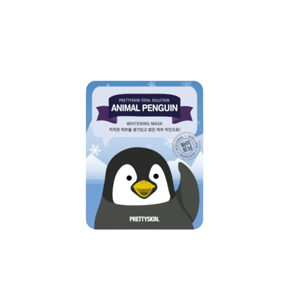 Pretty Skin - Total Solution Animal Penguin Whitening Mask - 10stücke von Pretty Skin