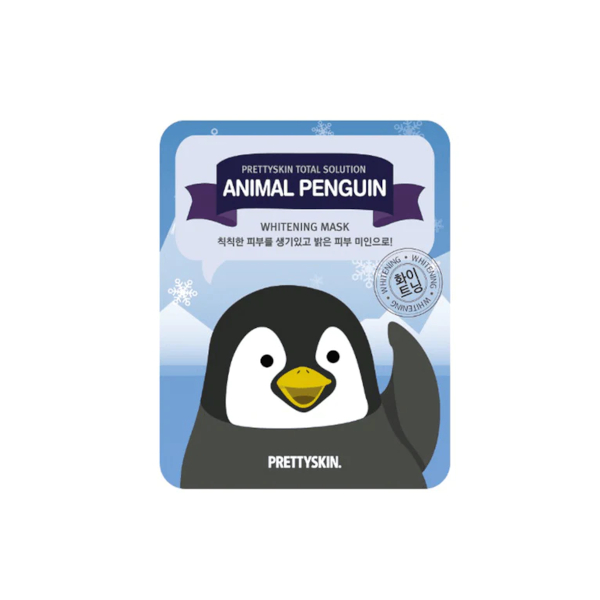 Pretty Skin - Total Solution Animal Penguin Whitening Mask - 1stück von Pretty Skin