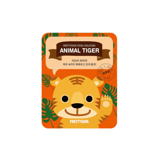 Pretty Skin - Total Solution Animal Tiger Aqua Mask - 1stück von Pretty Skin