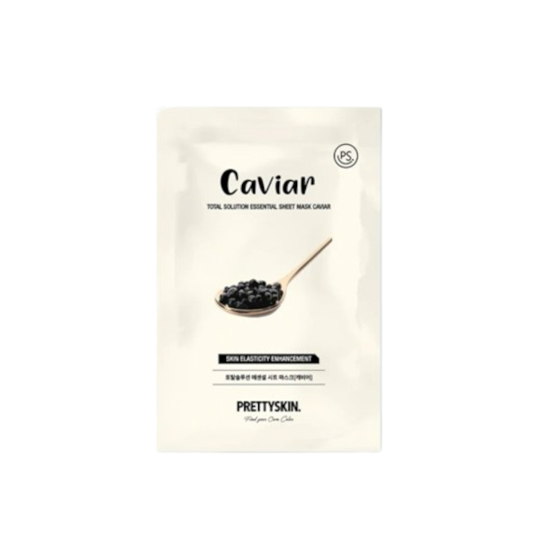 Pretty Skin - Total Solution Essential Sheet Mask - 10stücke - Caviar von Pretty Skin