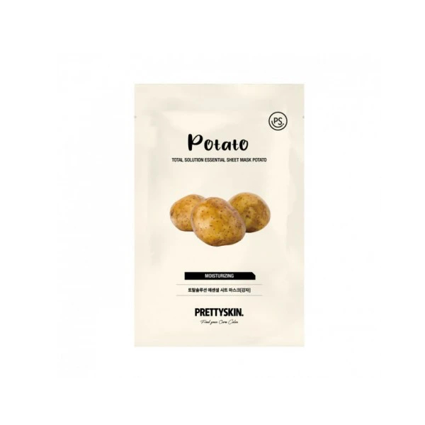 Pretty Skin - Total Solution Essential Sheet Mask - Potato - 1stück von Pretty Skin