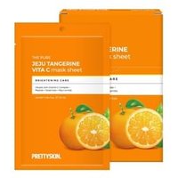 Pretty skin - The Pure Jeju Tangerine Vita C Mask Sheet Set 25g x 10 sheets von Pretty skin