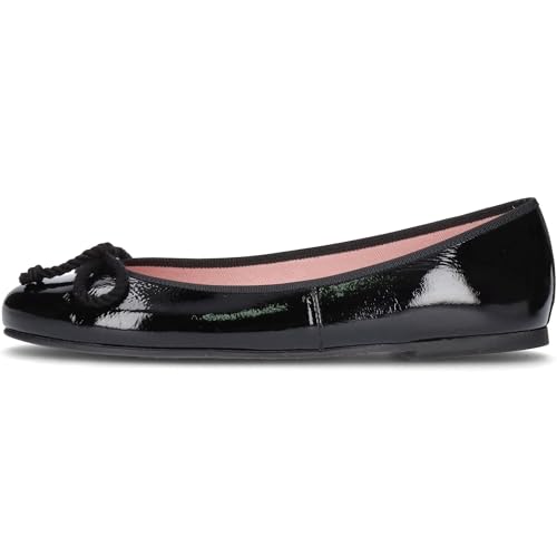 PrettyBallerinas 35663 IPNOTIC Negro - Bailarinas de Cuero Mujer, Color Negro, Talla 39 von PrettyBallerinas