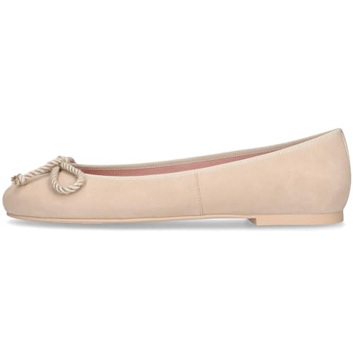 PrettyBallerinas - Elegante Ballerina - Designer Flats (Braun Ante V24-41) von PrettyBallerinas