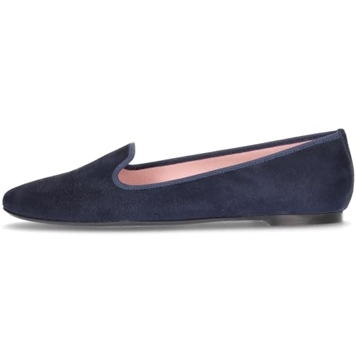 PrettyBallerinas Faye - Elegante Mokassins - Designer Loafers (Blau Ante NOS - 40) von PrettyBallerinas
