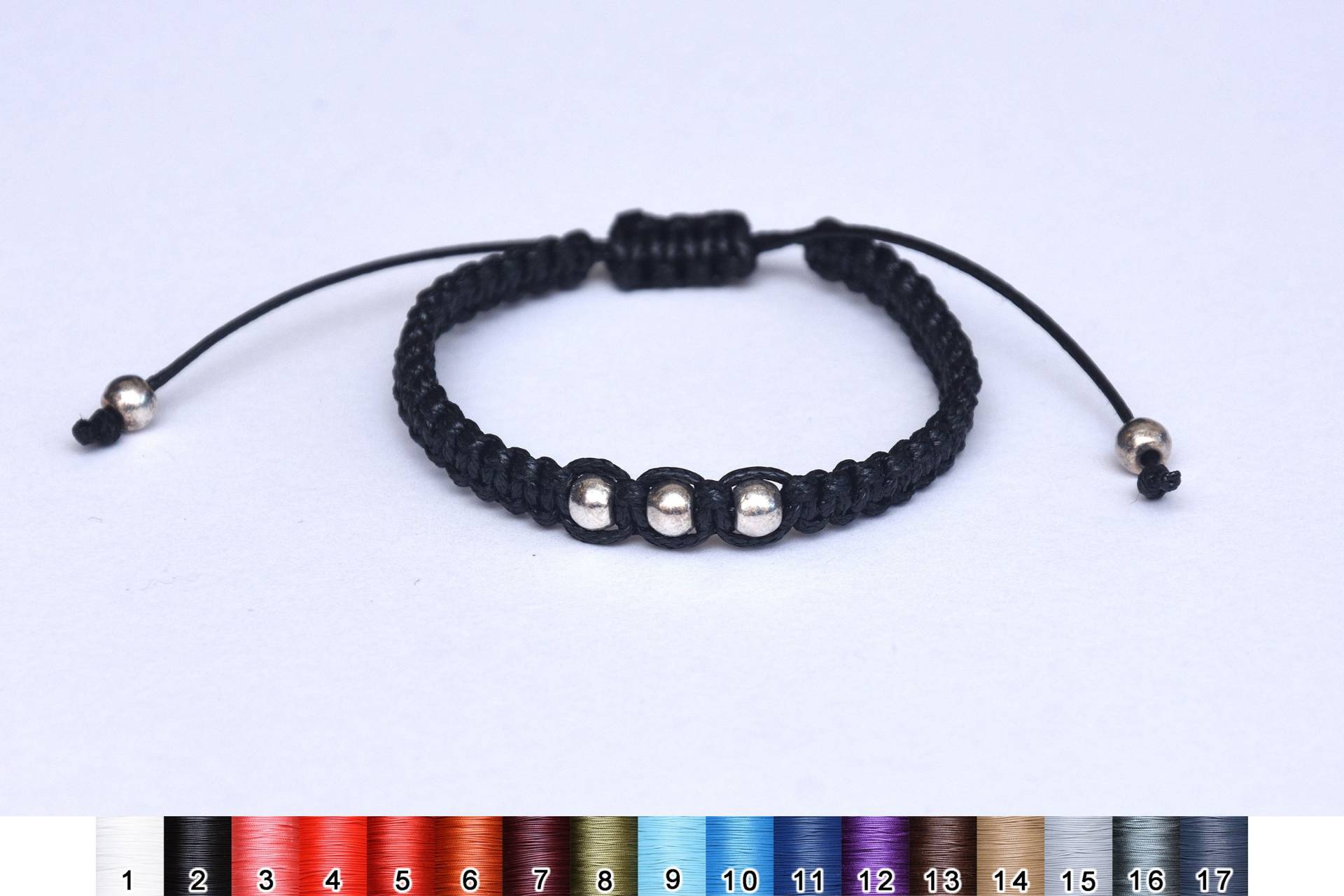 17 Farben Wasserfest Armband Schlicht Makramee Polyester Kordel Faden Surfarmband Für Frauen Freund Geschenk Oder Sie von PrettyCrochetForYou