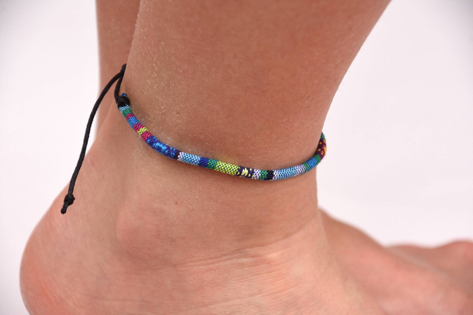 Wasserdichte Surfer Fußkettchen Herren Einfaches Boho Hippie Damen Armband Freund Geschenk Freundin Für von PrettyCrochetForYou