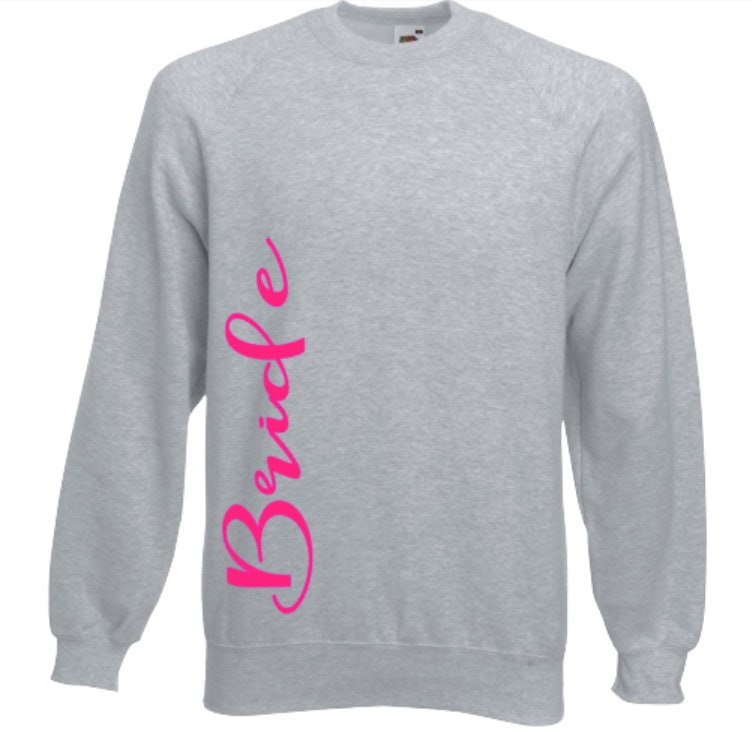 Brautparty Pullover-Sets Braut Sweatshirt Hochzeit Henne Verheiratet Mrs von PrettyLittleWedding1