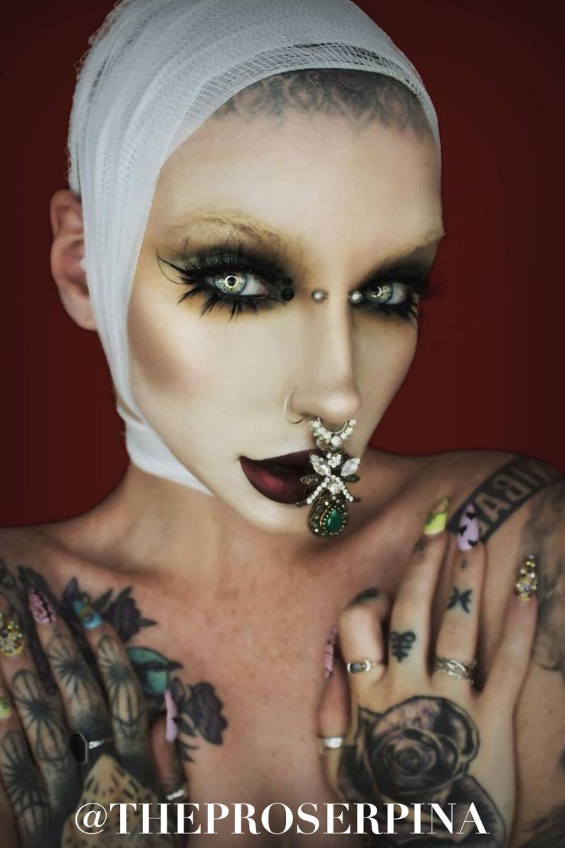 Jade Nicht-Piercing Septum Ring Grüner Strass Körperschmuck von PrettyRockGirl