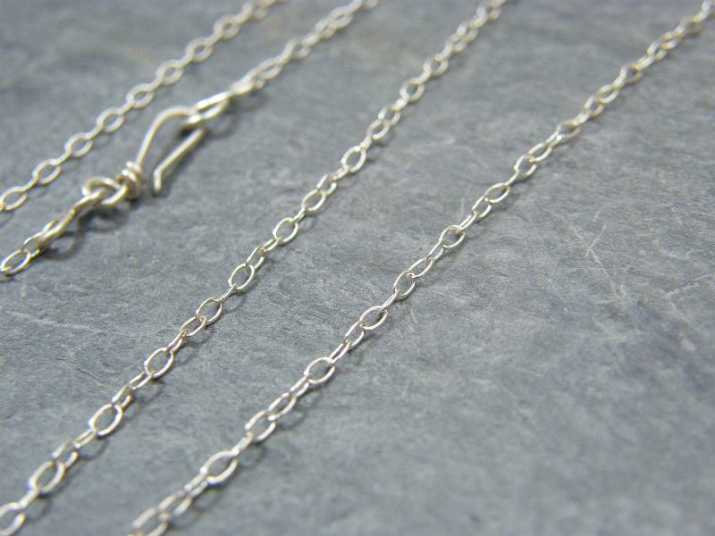 Halskette Mit Anhänger Aus Sterlingsilber Und Handgemachtem Verschluss Halskette Mit Anhänger Aus Sterlingsilber Und Handgemachtem Verschluss von PrettyRocksNSupplies
