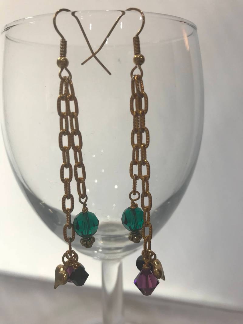 Swarovskikristall Perlen Ohrringe/Swarovskikristall Ophelia Swarovskikristall Perlen Ohrringe/Swarovskikristall Ophelia von PrettyStacks