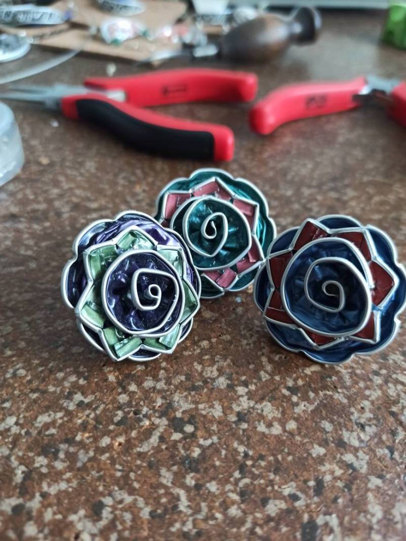 statement Ring Aus Kaffeekapseln von PrettyTrashDesign