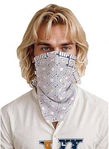 Prettystern Seide Halstuch Damen Herren kleines Seidentuch Nickituch Sommer Frühling kleines Seiden-Tuch 18 Weiß Blau Prettystern Seide Halstuch Damen Herren kleines Seidentuch Nickituch Sommer Frühling kleines Seiden-Tuch 18 Weiß Blau von Prettystern