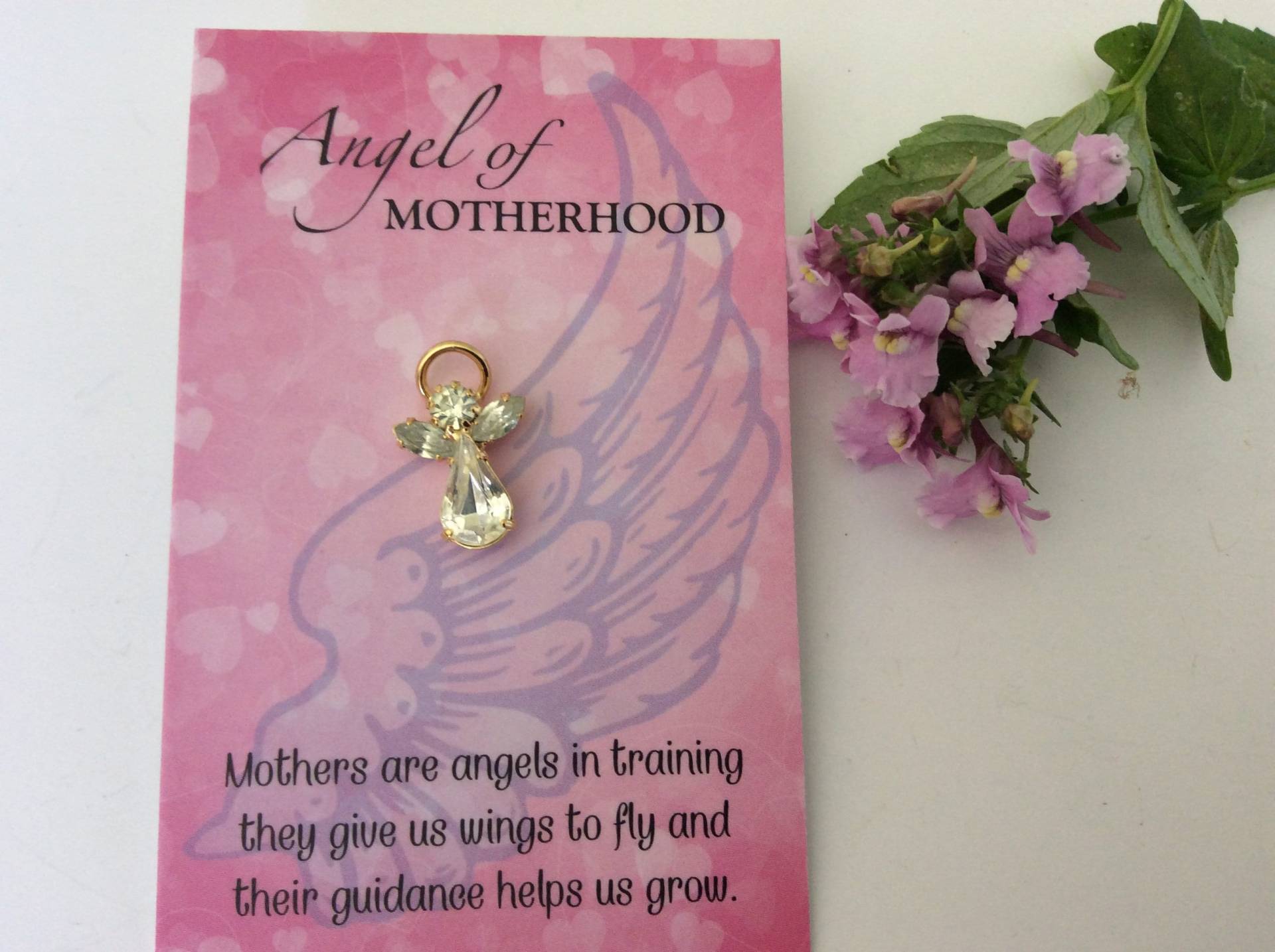 Engel Der Mutterschaft Lapel Mütze Krawatten Pin Anstecker Brosche Geschenk Gastgeschenk Baby Shower von Prettyvintagebeads