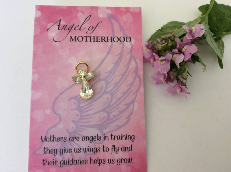 Engel Der Mutterschaft Lapel Mütze Krawatten Pin Anstecker Brosche Geschenk Gastgeschenk Baby Shower von Prettyvintagebeads