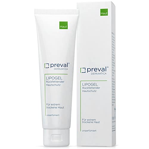 preval® LIPOGEL | Handcreme 100 g | Rückfettender Haut- und Kälteschutz für extrem trockene Haut von Preval