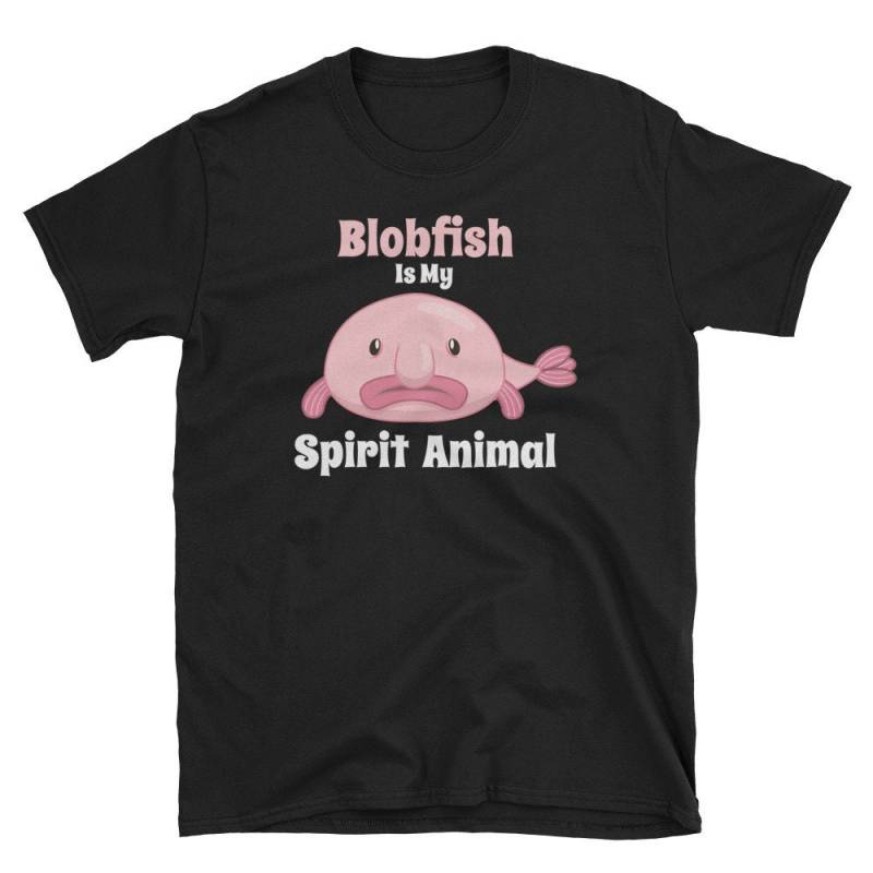 Blobfish Shirt, Geschenk, Fisch-Liebhaber-Shirt, Fisch-Shirt, Blob Fisch Süße Blobfish, Lustige Ist Mein Geist Tier von Pricity