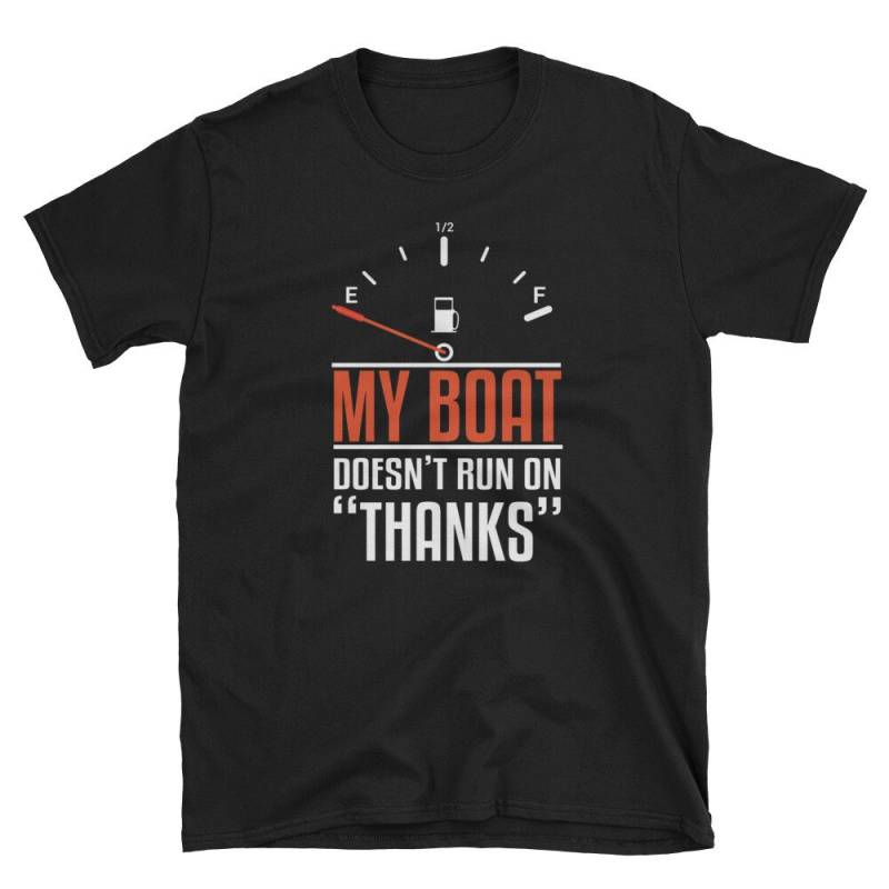 Boot Shirt, Boot-Geschenk, Boater Segeln Bootleben, Lustige Bootfahren, Bootsbesitzer, Mein Läuft Nicht Auf Dank von Pricity