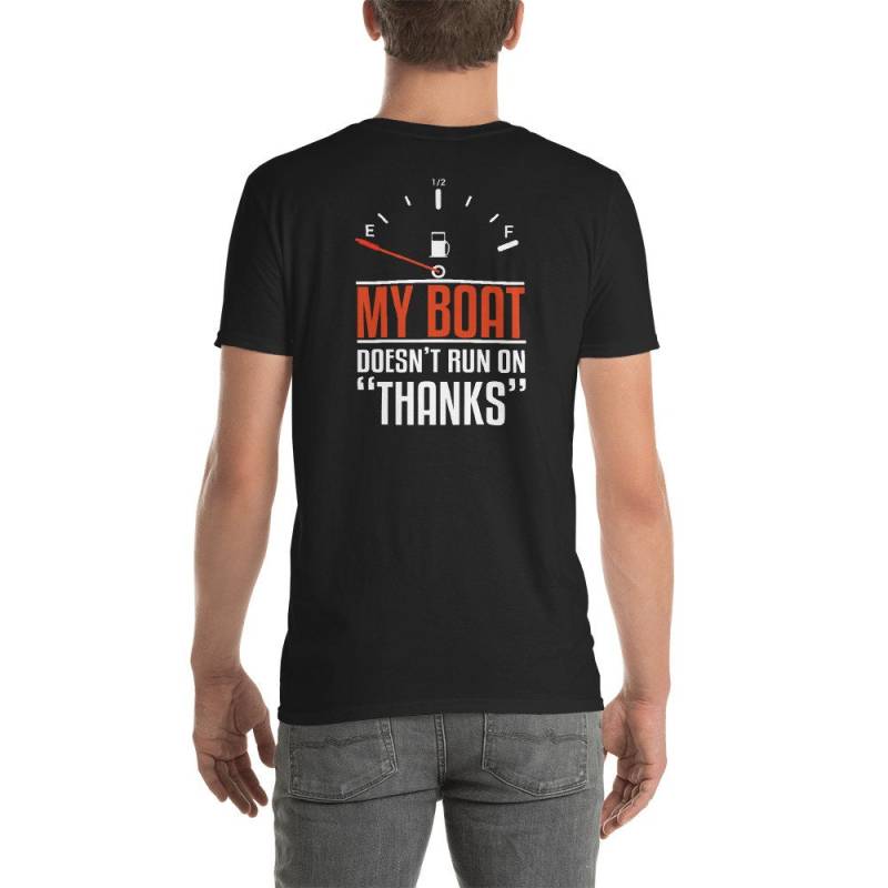 Boot Shirt, Boot-Geschenk, Boater Segeln Bootleben, Lustige Bootfahren, Bootsbesitzer, Mein Läuft Nicht Auf Dank von Pricity