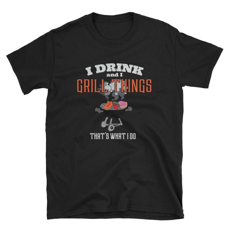 Grill Shirt, Geschenk, Bier Trinker T Bbq-Liebhaber Tshirt, Chef T-Shirt, Barbecue-Koch, Trinken, Ich Trinke Und Dinge von Pricity