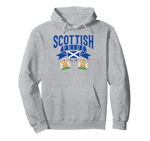 Scottish Pride Wappen für Männer und Frauen. Pullover Hoodie von Pride Coat of Arms Products