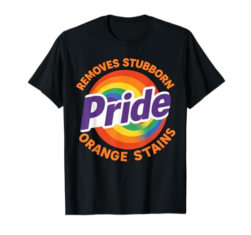 Pride entfernt hartnäckige Orangenflecken Pride Month LGBTQ Men T-Shirt Pride entfernt hartnäckige Orangenflecken Pride Month LGBTQ Men T-Shirt von Pride Removes Stubborn Orange Stains Pride Month
