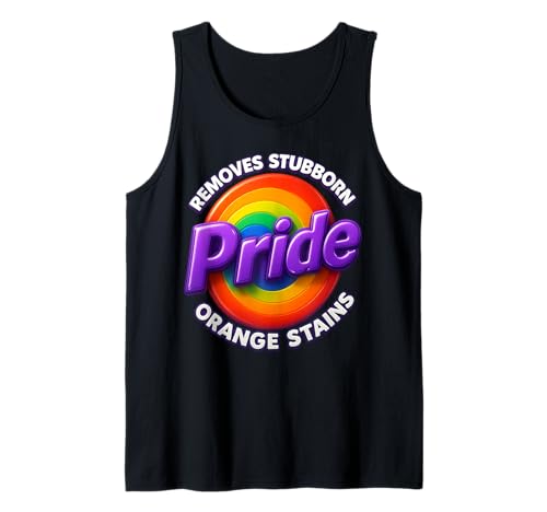 Pride entfernt hartnäckige Orangenflecken Pride Month LGBTQ Men Tank Top Pride entfernt hartnäckige Orangenflecken Pride Month LGBTQ Men Tank Top von Pride Removes Stubborn Orange Stains Pride Month