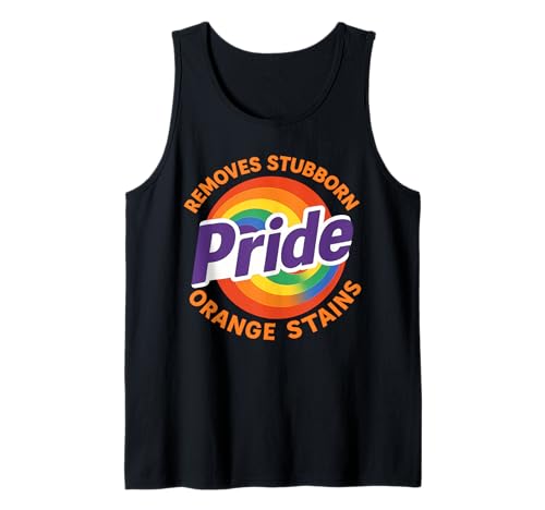 Pride entfernt hartnäckige Orangenflecken Pride Month LGBTQ Men Tank Top Pride entfernt hartnäckige Orangenflecken Pride Month LGBTQ Men Tank Top von Pride Removes Stubborn Orange Stains Pride Month