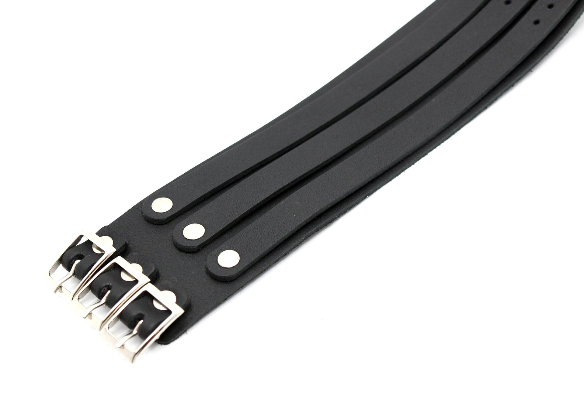 L580 - Breites Lederarmband Lederarmband Mit 3 Schnallen, Handgefertigt in Kyiv L580 - Breites Lederarmband Lederarmband Mit 3 Schnallen, Handgefertigt in Kyiv von PrideAndBright