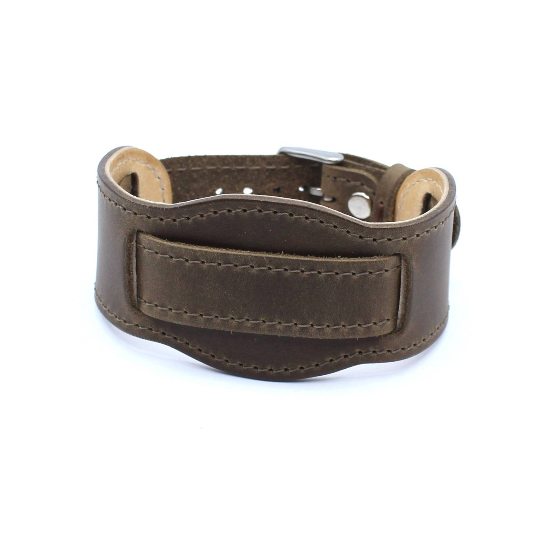 M16 - Uhrenarmband Oliv Braun Leder 18 Mm 20 Mm Militär-stil Pass-Through-Band Khaki Töne M16 - Uhrenarmband Oliv Braun Leder 18 Mm 20 Mm Militär-stil Pass-Through-Band Khaki Töne von PrideAndBright