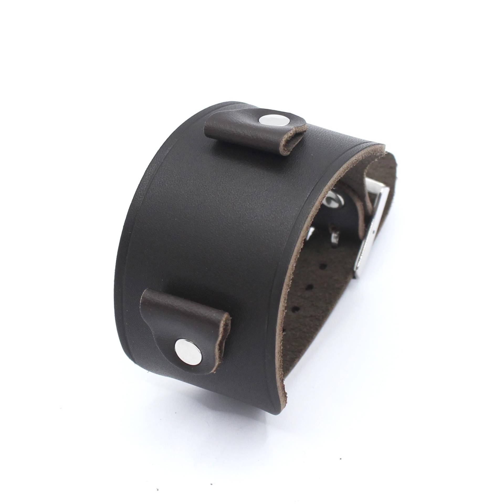 R420 - Retro Breitleder Uhrenarmband Einteiliges Flexband, 16-22 Mm Ösen R420 - Retro Breitleder Uhrenarmband Einteiliges Flexband, 16-22 Mm Ösen von PrideAndBright