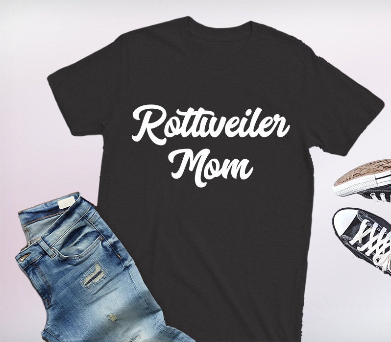 Rottweiler Mama, T-Shirt, Mama Geschenk, Tshirt, Mutter von PrideandPassionShop