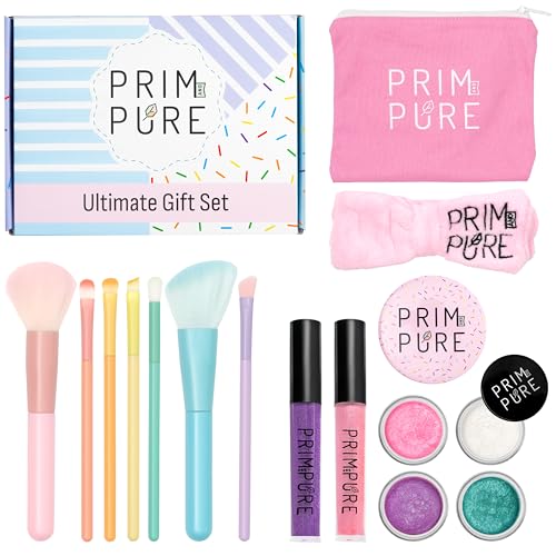 Prim and Pure Ultimate Mineral Kids Makeup Gift Set | Perfect for Play Dates & Birthday Parties | Kids Eyeshadow Makeup – ... von Prim and Pure