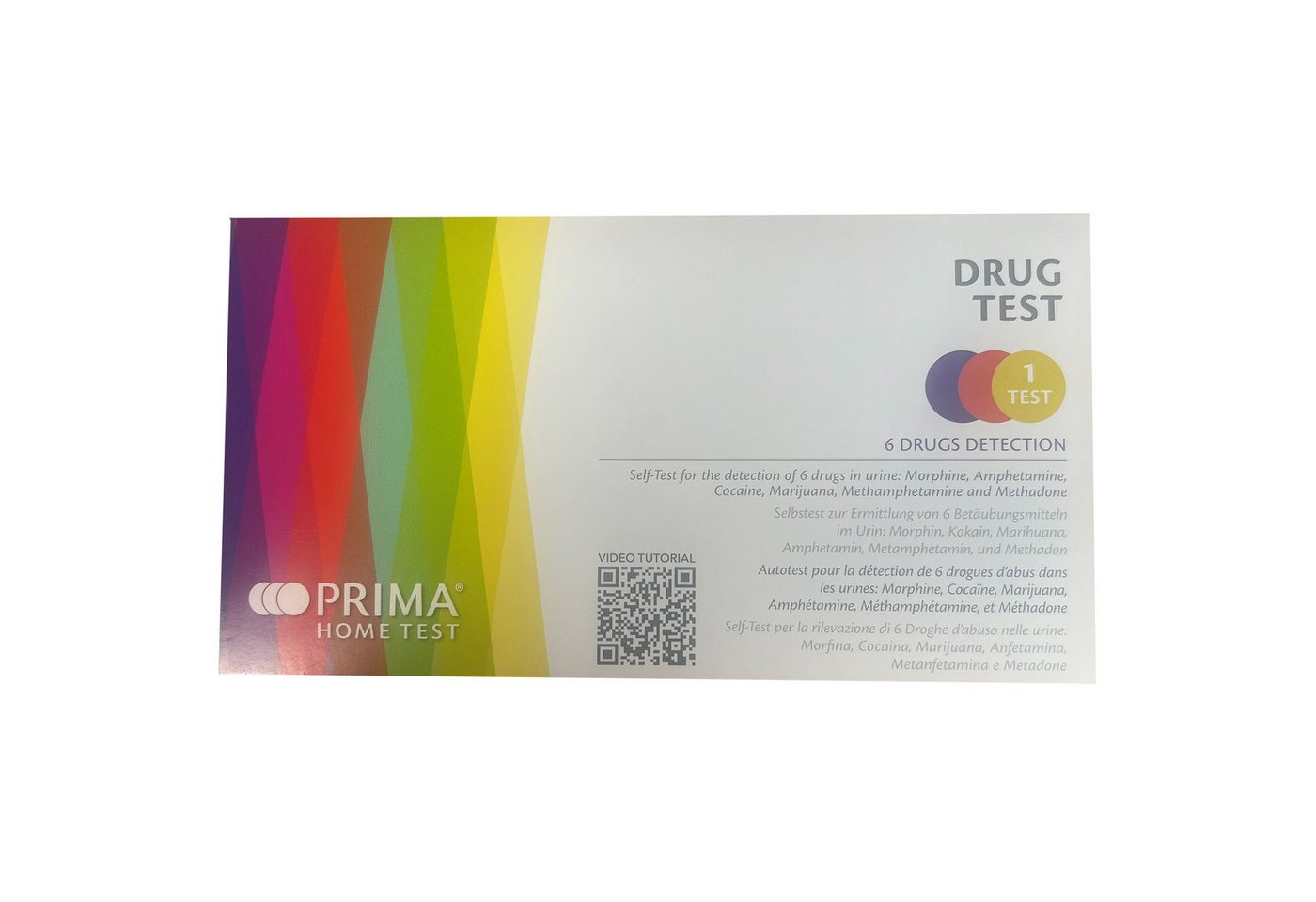 Prima Lab Drogen-Schnelltest PRIMA Multi Drug Drogen Home Test Prima Lab Drogen-Schnelltest PRIMA Multi Drug Drogen Home Test von Prima Lab