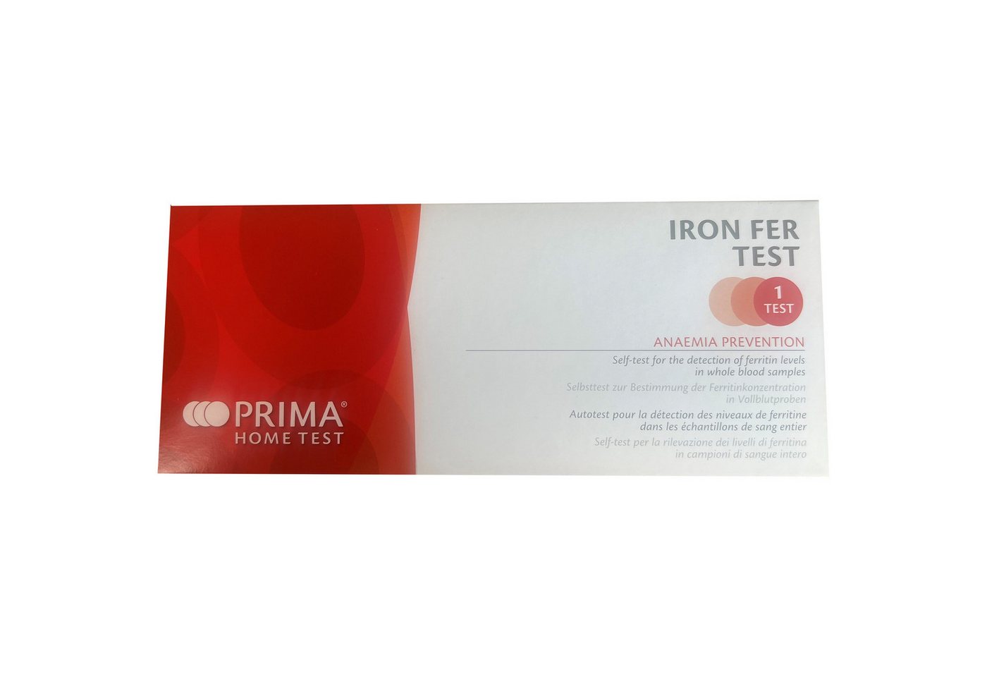 Prima Lab PSA-Schnelltest PRIMA Eisen FER Home Test von Prima Lab