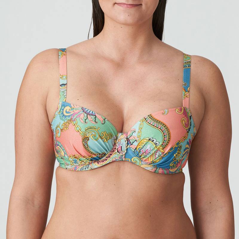 PrimaDonna Celaya Bikinioberteil Mit Bügel, Farbe: Italian Chic, Größe: 90F, Damen von Prima donna